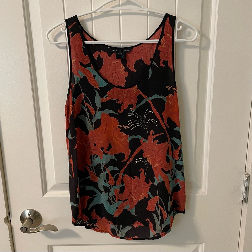 French Connection sleeveless blouse
